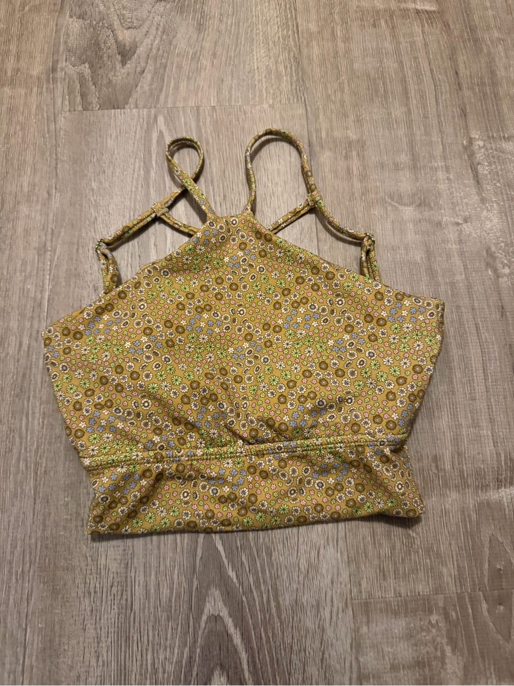 BuffBunny Floral Halter Bralette